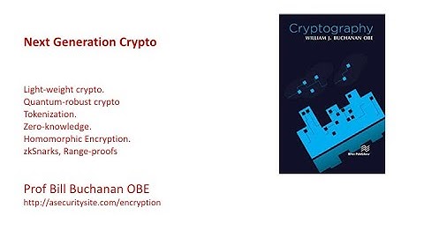 Next Generation Cryptography