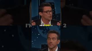 Chair Height Struggle- The Short Torso Problem! #ryanrenolds #hughjackman  #interview #funny