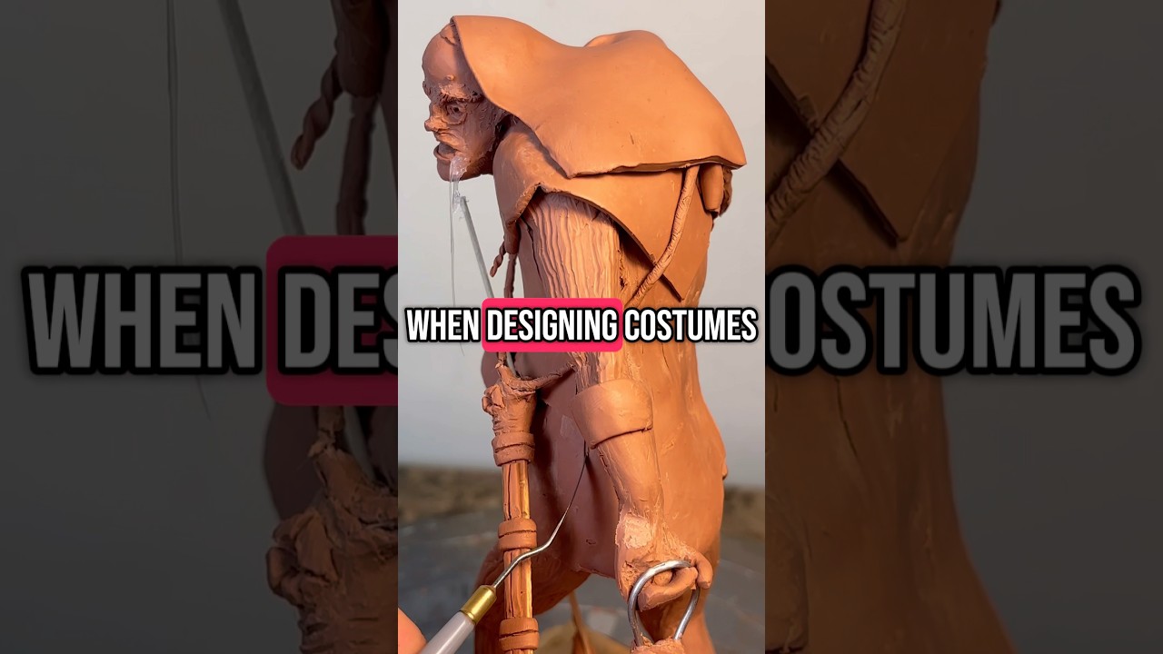 Stiches Hold A Sculpture Together 