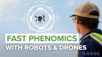 Fast phenomics with robots and drones: Paving the way to crop performance and profit