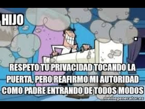 Respeto tu privacidad tocando la puerta, pero reafirmo mi autoridad  entrando de todos modos! - YouTube