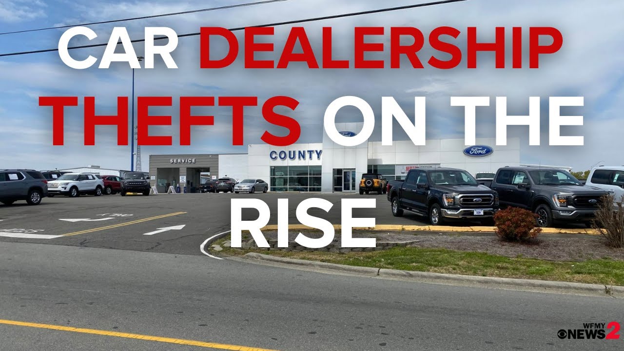 Car dealership vandalism and theft on the rise in North Carolina