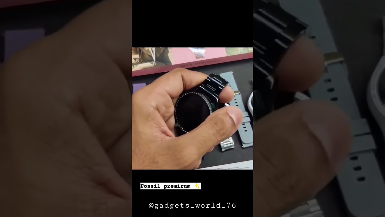 *FOSSIL GEN 8  STYLE✅DESIGN WITH ON OFF LOGO  *For contact📞 8925343525 • Charging*PRICE :-2499/-