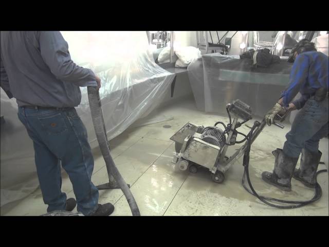 Electric Slab Saw Short Version YouTube