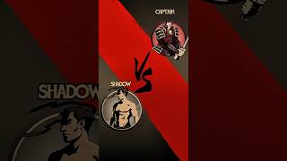 SHADOW VS CAPTAIN NEXT? CMNT 🥀 #shadowfight2 #shorts