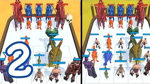 Part-2 Merge Master: Dinosaur Fusion: All Levels Game walkthrough android ios