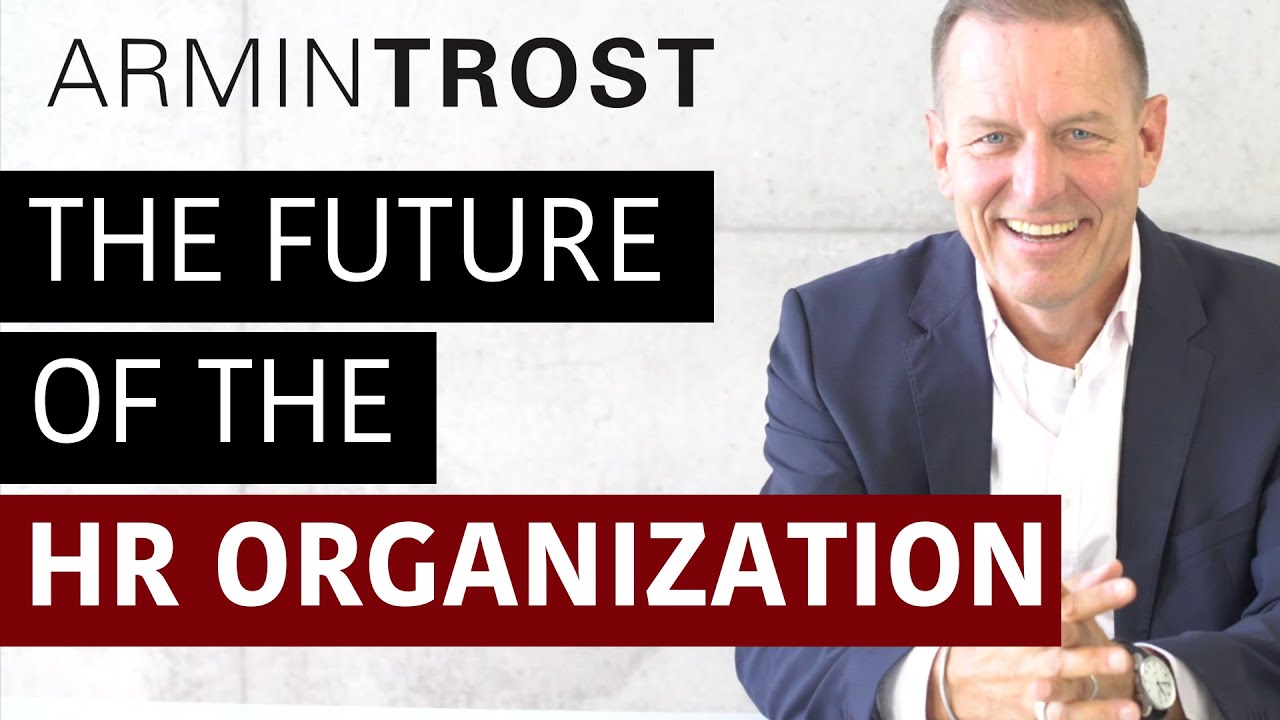 The Future of the HR Organization - YouTube