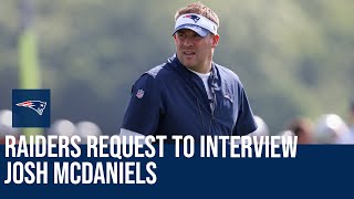 Las Vegas Raiders request interview with Josh McDaniels | Would Jerod Mayo leave Patriots?