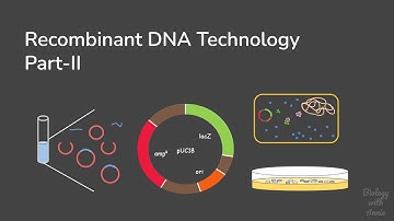 Recombinant DNA Technology Part-II