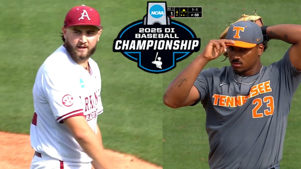№3 Арканзас против №14 Теннесси, игра 1 | Суперрегиональный турнир 2025