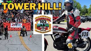 Paved Hillclimb is Not for the Weak! Legendary Motorcycles Pushed to Limits at Laconia Bike Week!