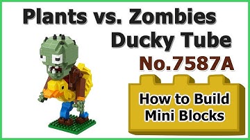 How to Build Mini Blocks Ducky Tube 7587A Review Instructions Specifications