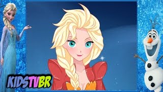ღ DISNEY PRINCESS ELSA | ELSA MANGA FASHION DESIGNS | FROZEN | KIDS TV BR