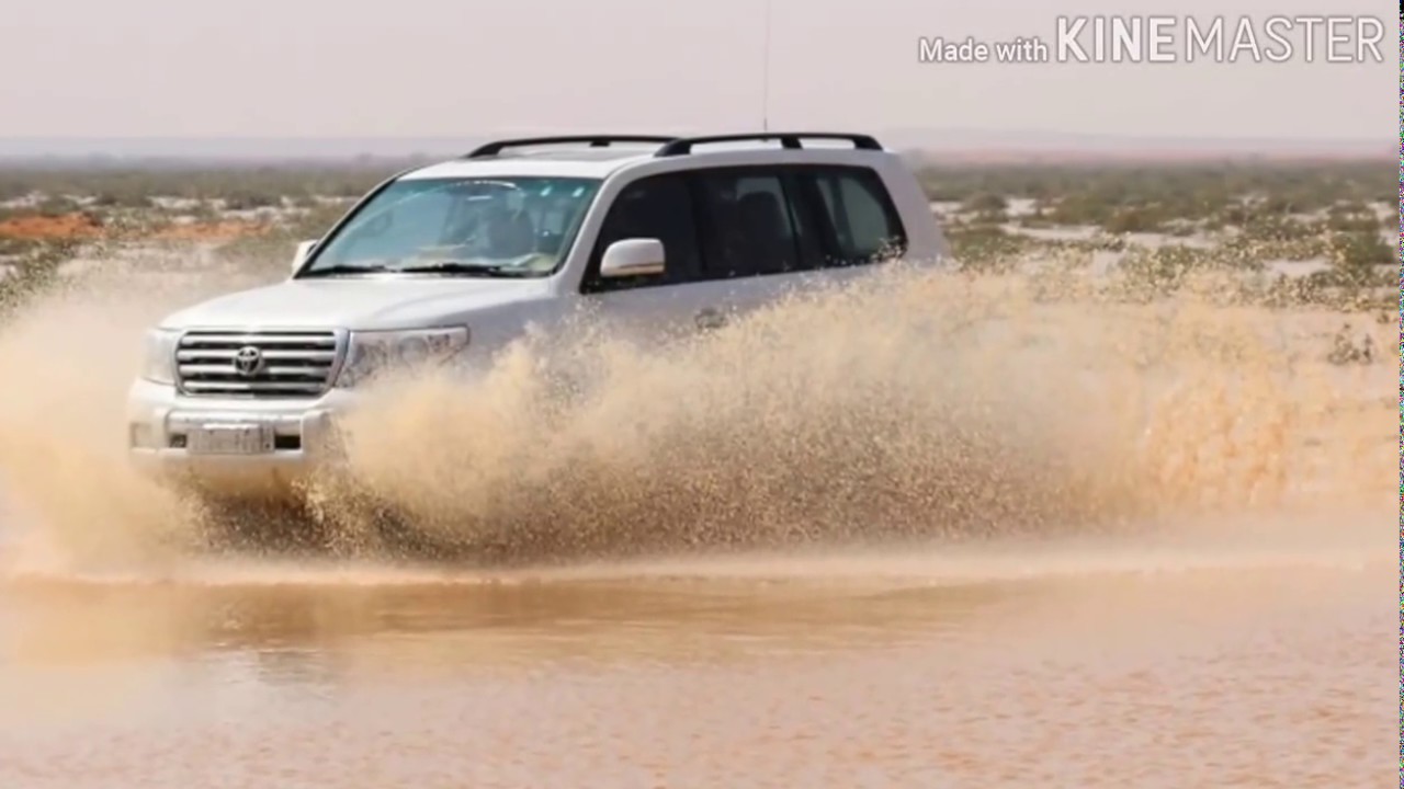 سيل وادي المزيرع يوم الجمعه  3  رجب 1438