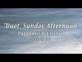 Papadakis  cizeron 201819 fd music duet sunday afternoon