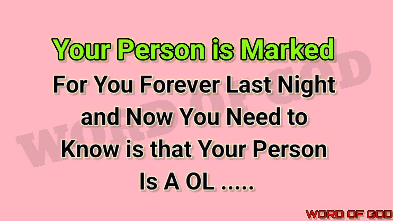 Angels say 👉 Last Night Changed Everything — Your Person Was Marked for