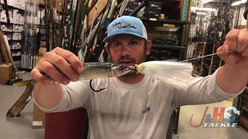 How To Pin Rig A Ballyhoo With A Joe Shute | J&H Tackle