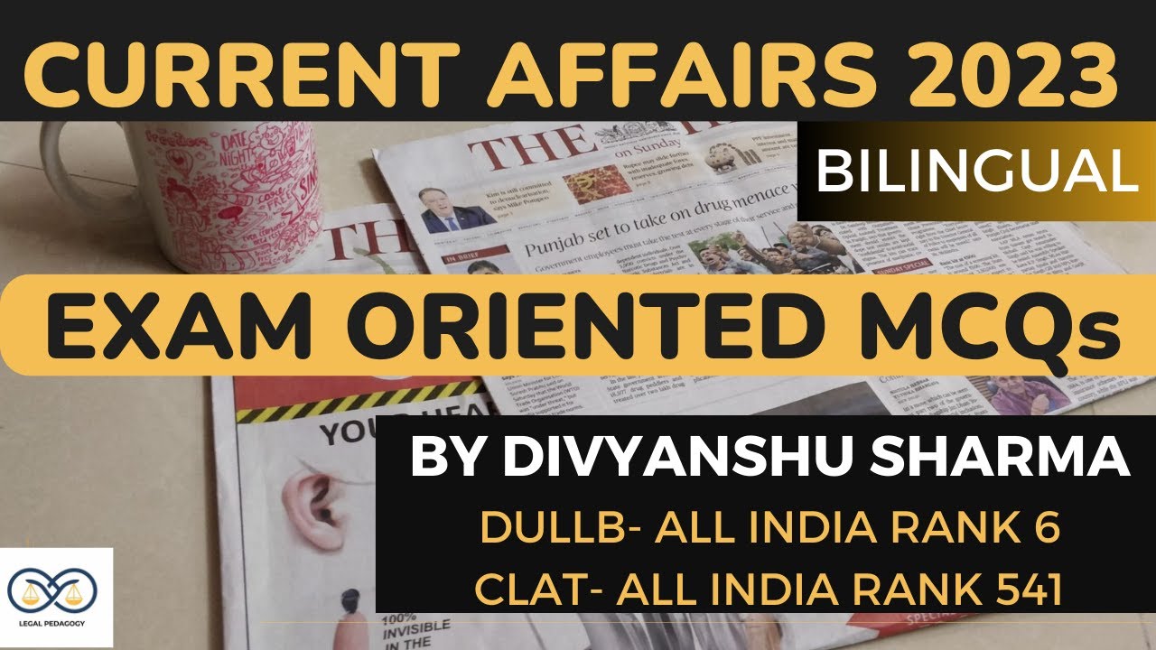 Current Affairs 2023 MCQ 🔥 | Most Important Current Affairs | Legal ...