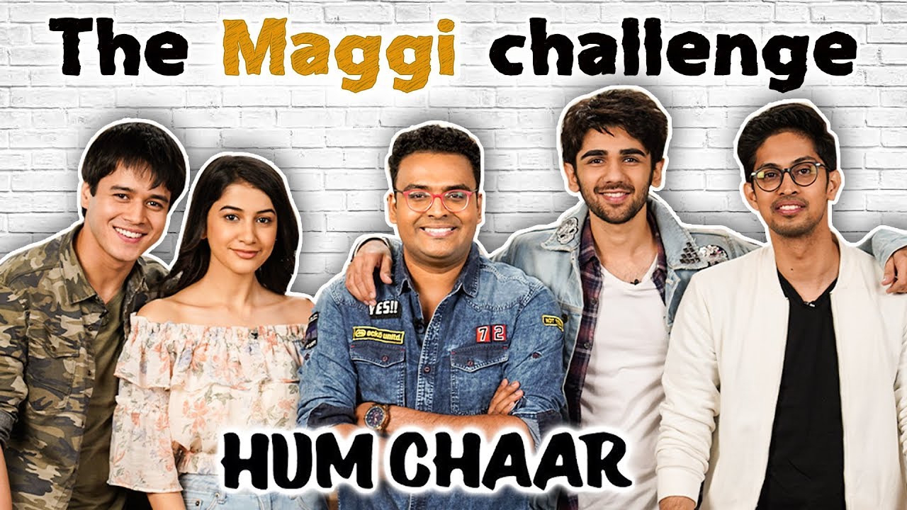 Spicy Maggi Challenge With The Hum Chaar Cast & Varun Inamdar | Rajshri Food