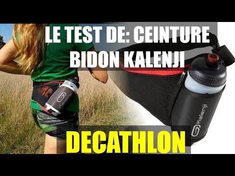 Le test de: Ceinture bidon Kalenji - DECATHLON 