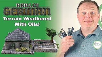Terrain For Flames of War Berlin German: Oil Weathering | GF9 | Team Yankee | Battlefield in a Box