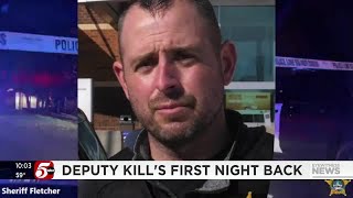 Ramsey County sheriff's deputy back on the job 6 weeks after gunfire injuries
