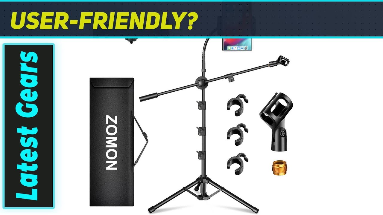 Микрофонная стойка ZOMON 6-в-1: идеальный портативный помощник исполнителя