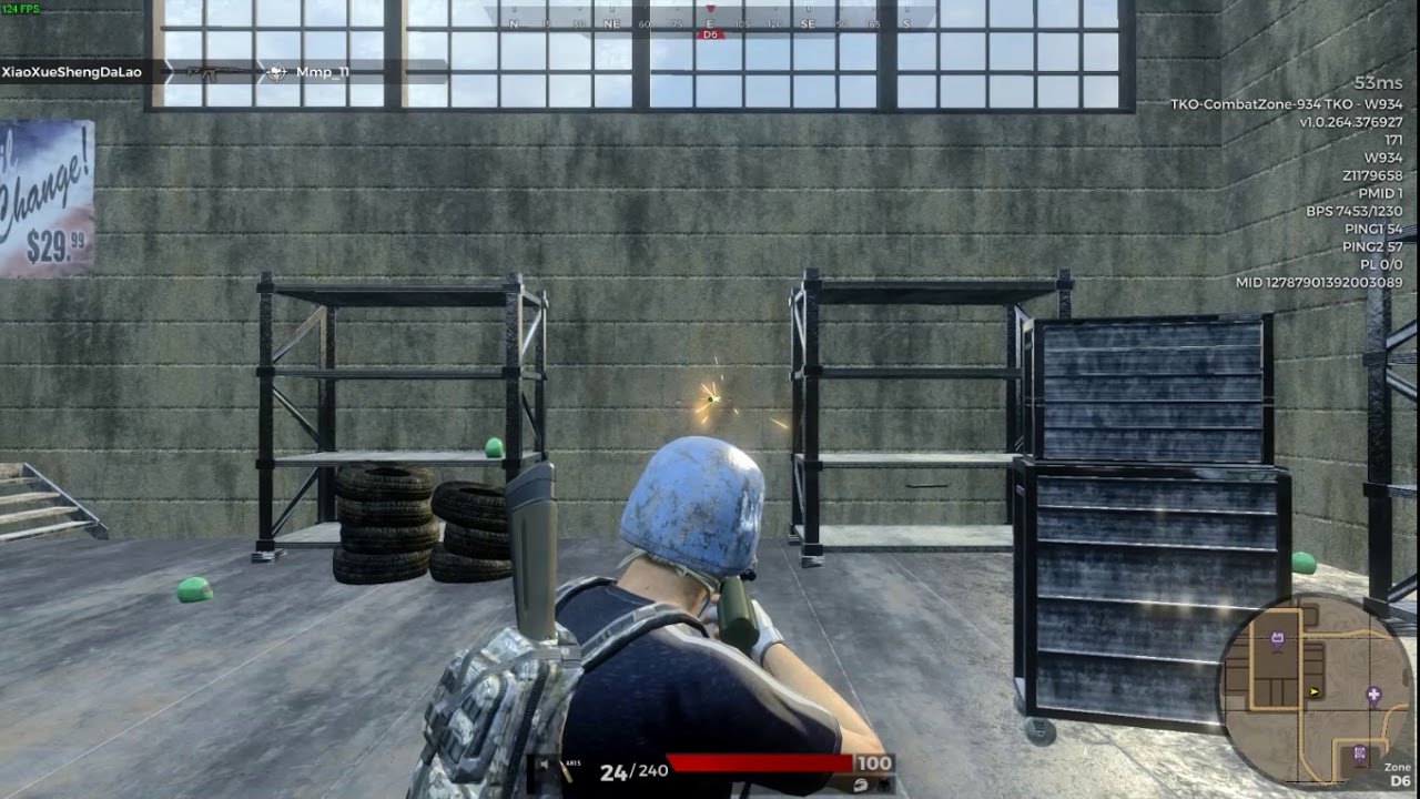 Z1BattleRoyale (H1Z1) TEST SERVER AR-15 RECOIL 2018 09 19
