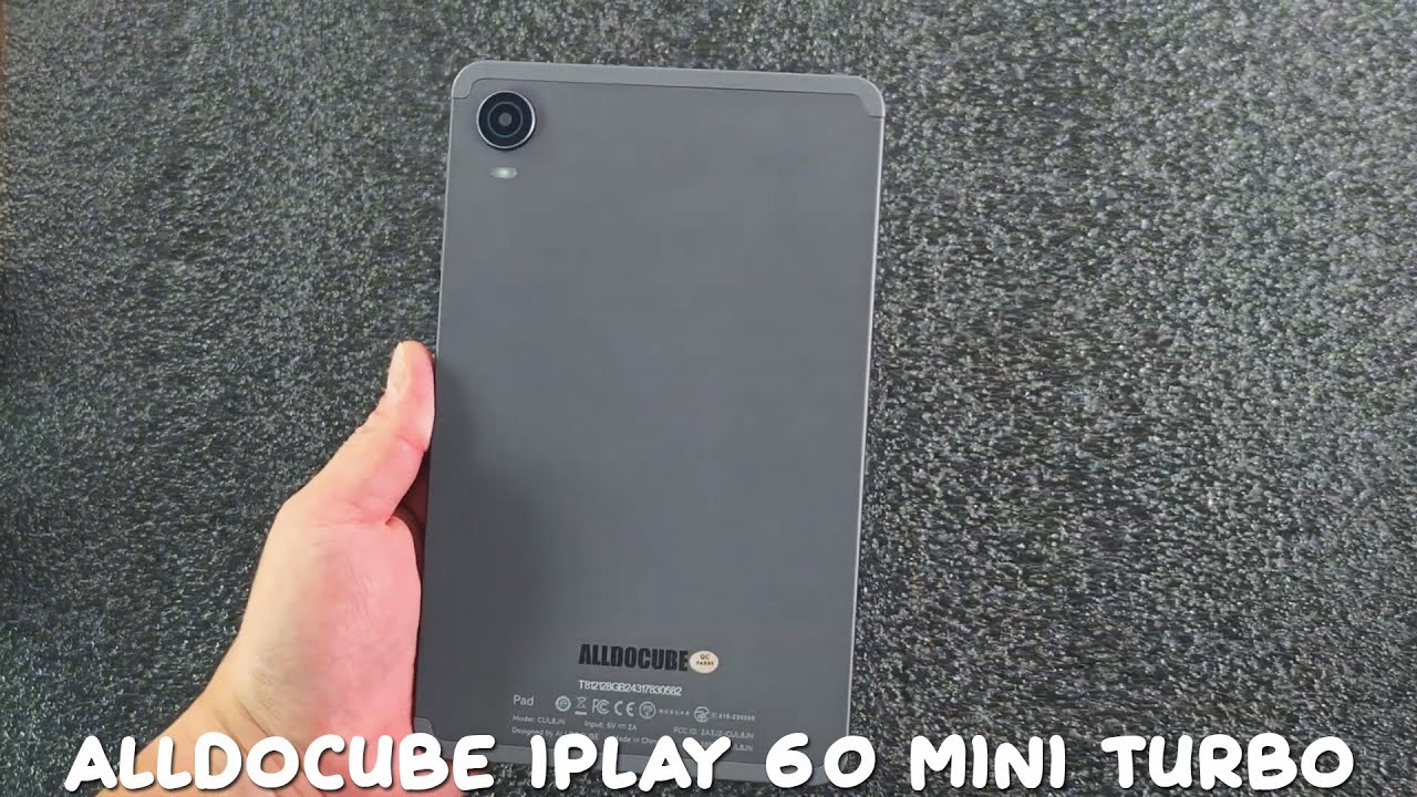 Alldocube iPlay 60 Mini Turbo first review in Russian - YouTube