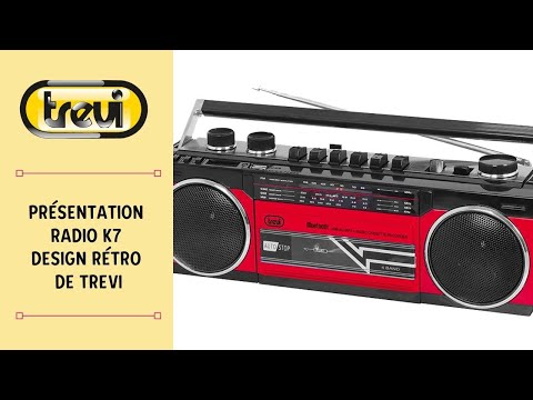 Trevi RR 501BT - Boombox - Radio cassette - noir