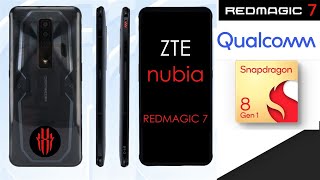 Zte Nubia Redmagic 7 5G Gaming Phone, Qualcomm Snapdragon 8 Gen 1 Chipset, Android 12