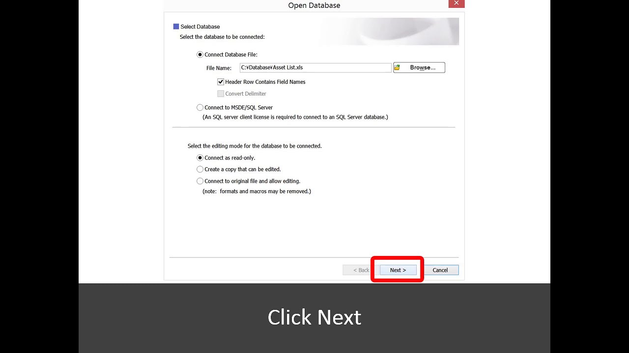 Product - P-touch - P-touch Editor - Connect DataBase - YouTube