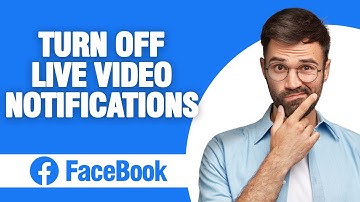How To Turn Off Live Video Notifications On Facebook App ( Tutorial )