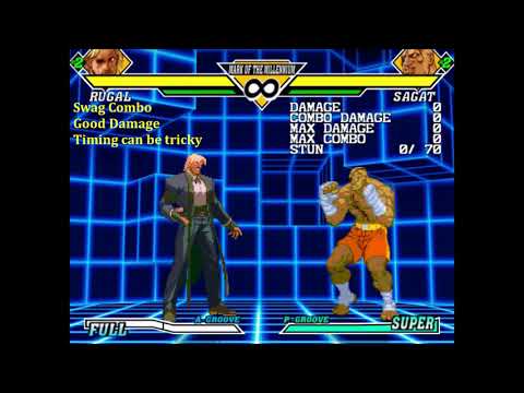Rugal Anti Air Custom Combos Capcom vs. SNK2