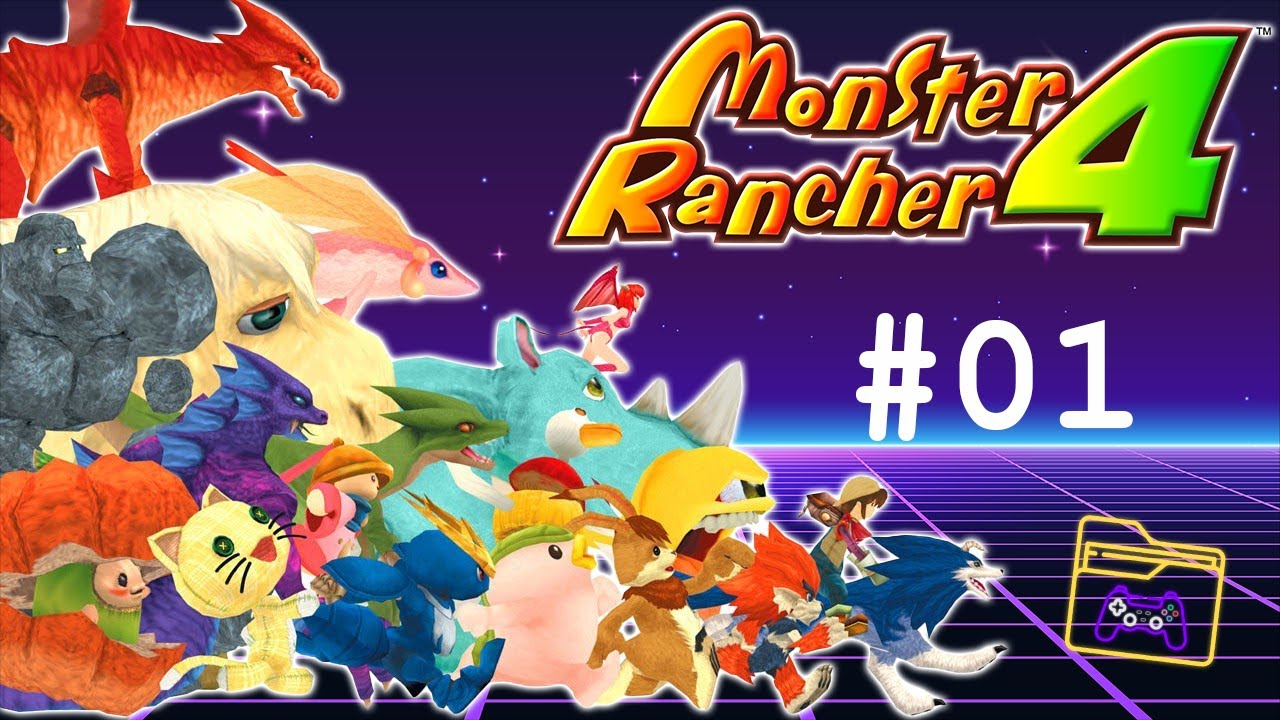 Monster Rancher 4 Gameplay #01 - Starting a Ranch [ No Commentary ]