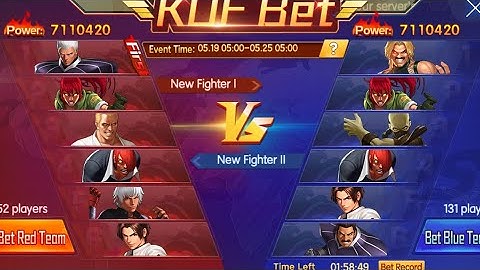KOF 98 UM OL KOF bet third fight: 4 souls with Zero vs 4 souls with Clone Zero