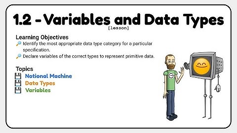 1.2 - Variables and Data Types