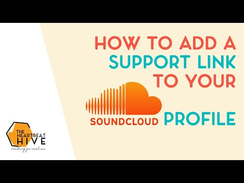 How To Add Support Link to SoundCloud Profile