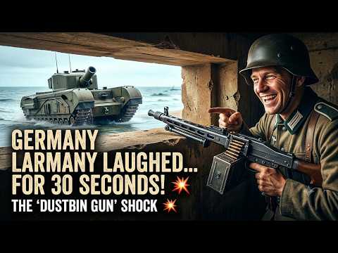 The British “Dustbin Gun” Germany Laughed At — Until It Destroyed Their Bunkers