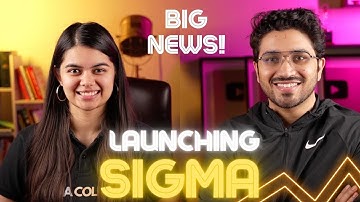 Launching SIGMA 🔥❤️: Complete Placement Batch | DSA + Web Development | Many Problems, One Solution