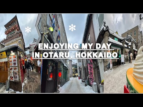 Enjoying A Winter Day in Otaru