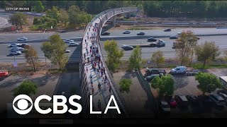 Irvine opens new Jeffrey Open Space Trail Bicycle & Pedestrian Bridge