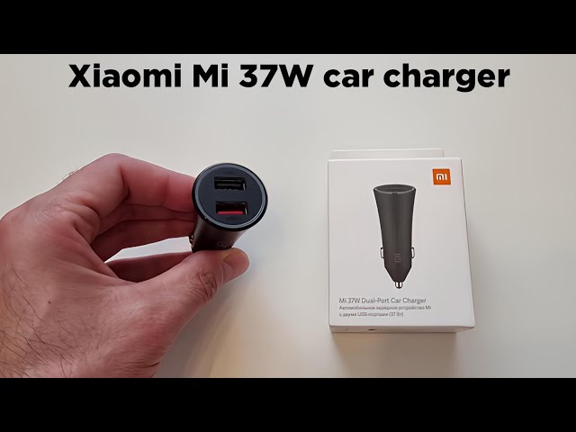 Chargeur Voiture XIAOMI Mi Charge Rapide Duo 37W