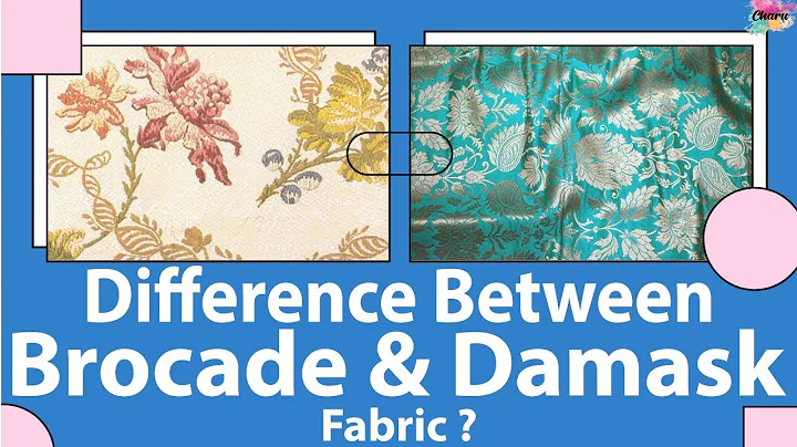 Do you know the difference between brocade fabric and damask fabrics? - DayDayNews