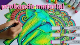 Pintando con Plumones COPIC ♡ Dani Hoyos Art