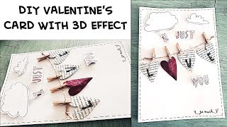 DIY 3D VALENTINE'S CARD/HANDMADE GREETING CARD screenshot 3