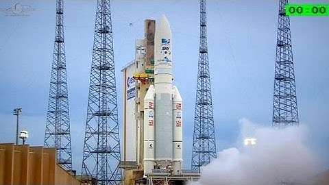 Lancement réussi pour la fusée européenne Ariane-5