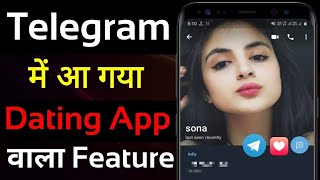 Telegram Dating App Feature | Telegram Meet nearby people | Chat only Girls Live screenshot 5
