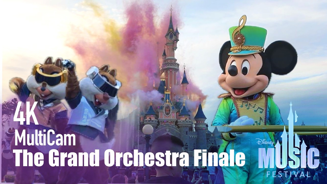 SHOW 4K Multi Angles | Le Final du Grand Orchestre |  Soft Opening Premiere | Disney Music Festival