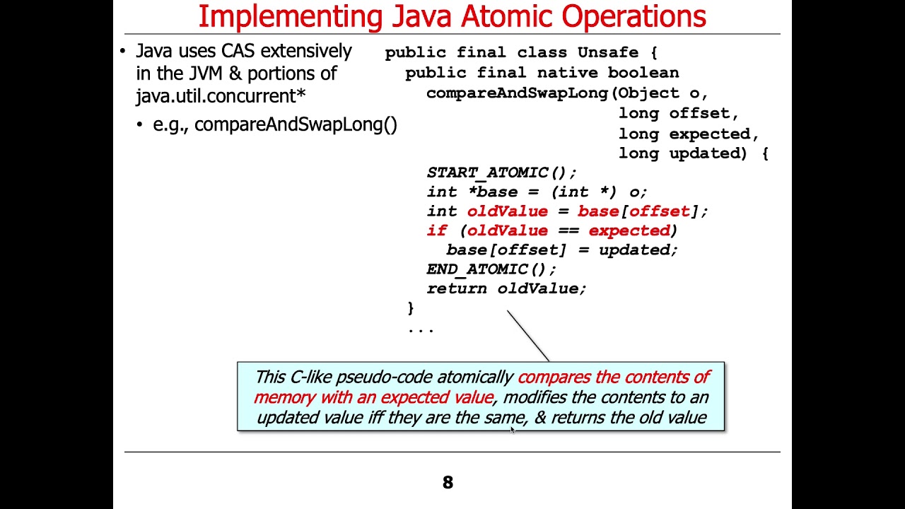 java object reference assignment atomic